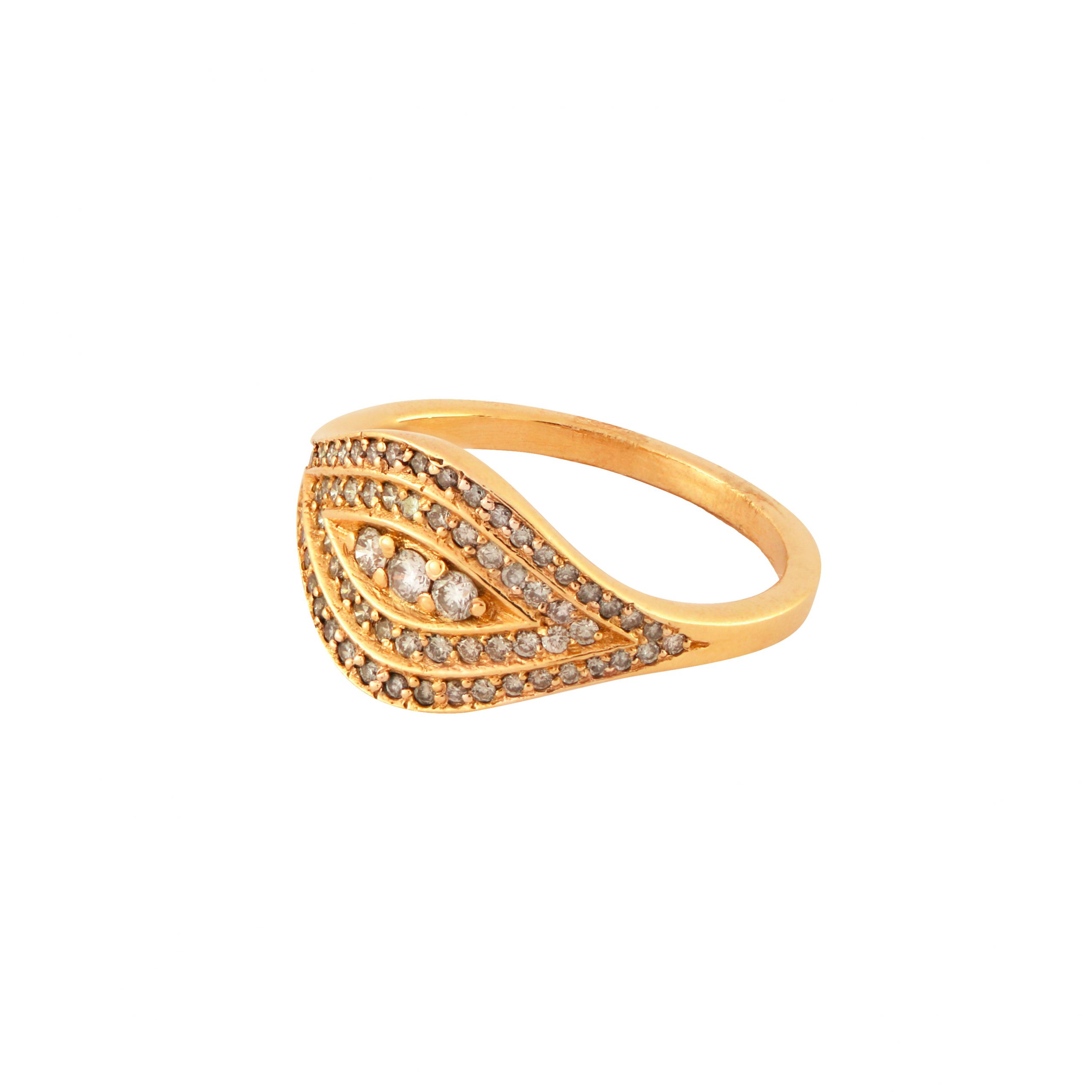 Buy quality Gold 22.k Simple Design Ladies Ring in Ahmedabad