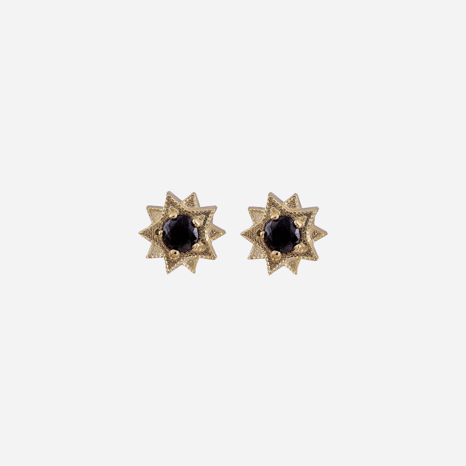 Large Clip Earring With Black Diamond And Crystal Multi-Stones - Michael  Nash Jewelry