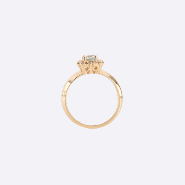 Blue Topaz Malka Ring
