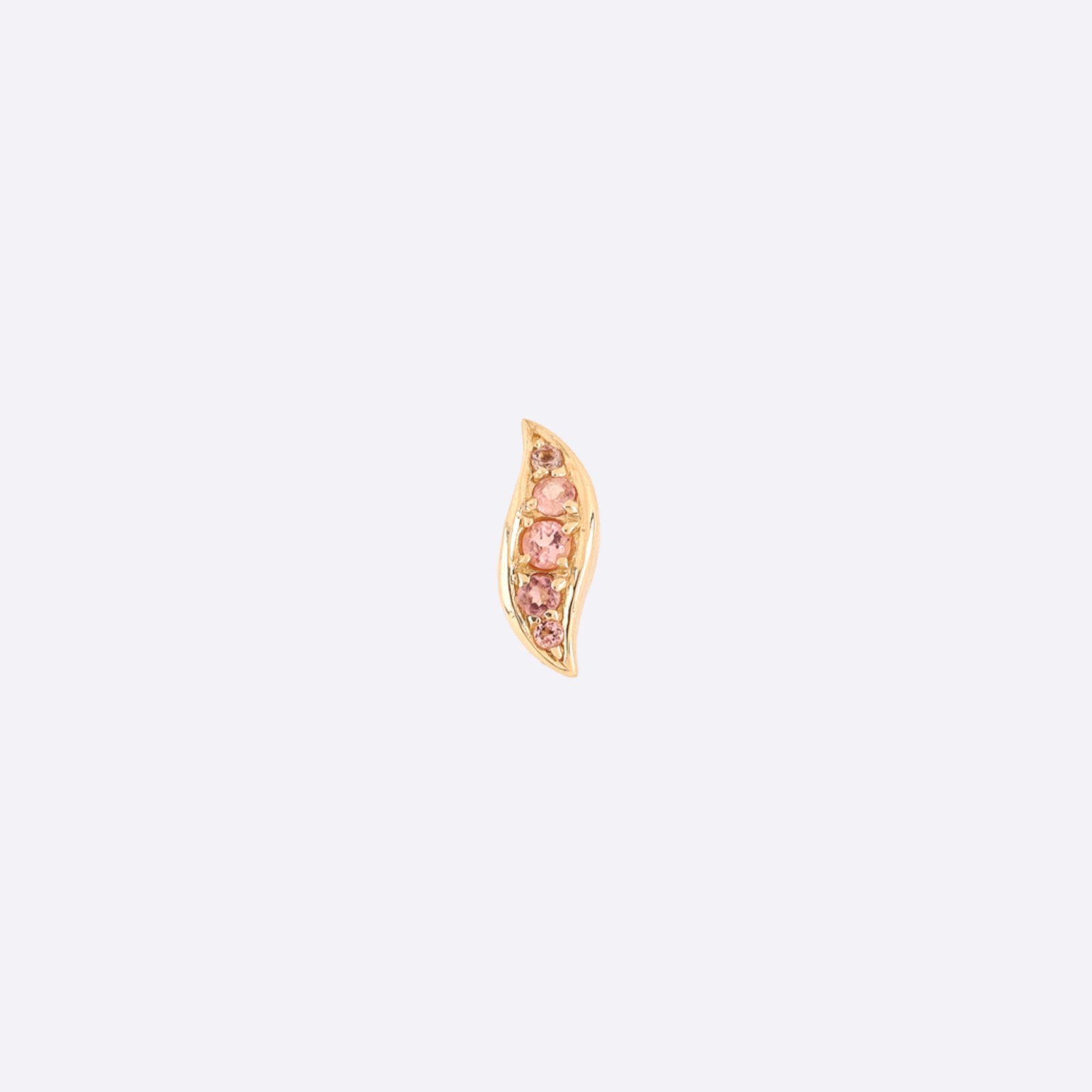 Pink Tourmaline Autumn Earring