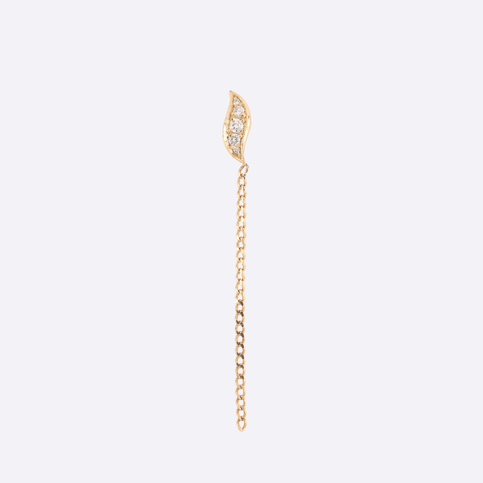 Autumn Chain Earring