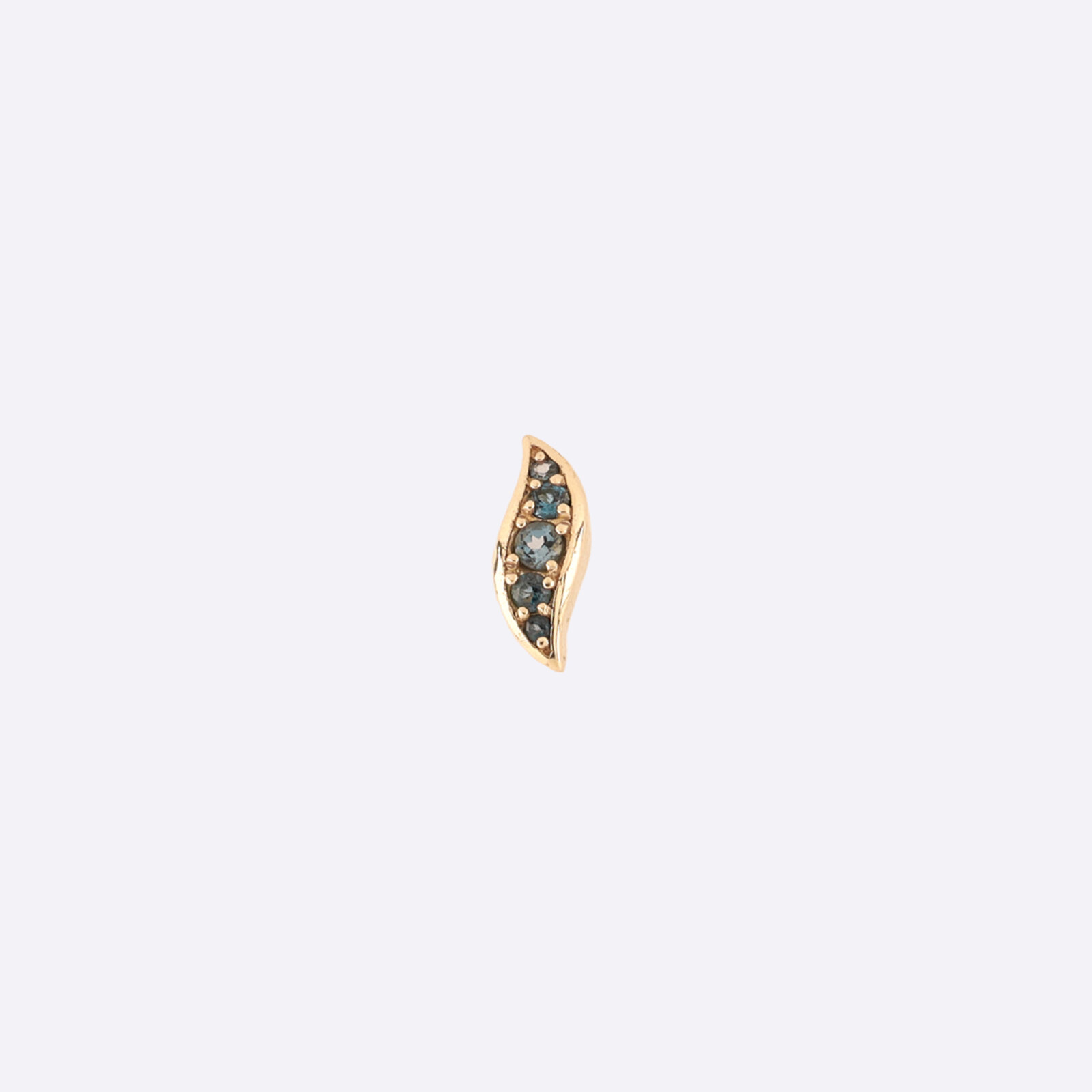 Blue Topaz Autumn Earring