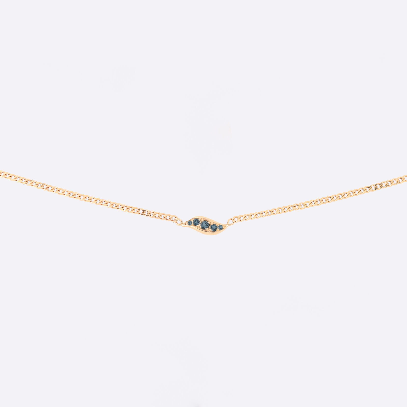 Blue Topaz Shira choker