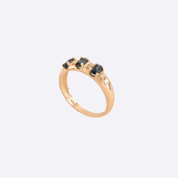 Blue Topaz Emily Ring